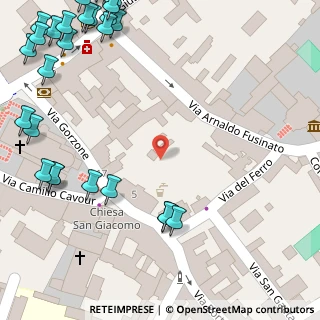 Mappa Via Camillo Benso Cavour, 36015 Schio VI, Italia (0.1)