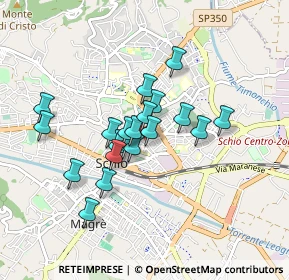 Mappa Via Camillo Benso Cavour, 36015 Schio VI, Italia (0.6695)