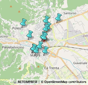 Mappa Via Camillo Benso Cavour, 36015 Schio VI, Italia (1.12929)