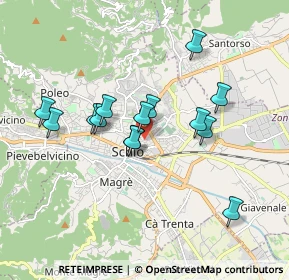 Mappa Via Camillo Benso Cavour, 36015 Schio VI, Italia (1.55643)