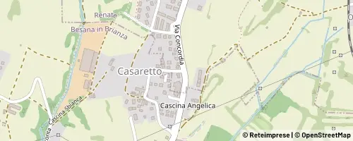 Mappa Besana in Brianza
