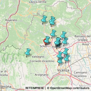 Mappa Piazzale Pubblici Spettacoli, 36015 Schio VI, Italia (11.50778)