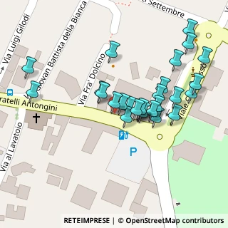 Mappa Piazza Vincenzo Moscatelli, 13011 Borgosesia VC, Italia (0.05519)