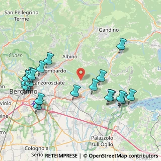 Mappa Via Odas, 24060 Cenate Sopra BG, Italia (9.5695)