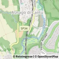 Mapa Cantù
