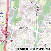 Map Solbiate Arno