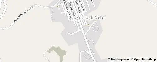 Mappa Rocca di Neto