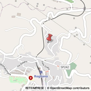 Mappa Via alcide de gasperi 1, 87054 Rogliano, Cosenza (Calabria)