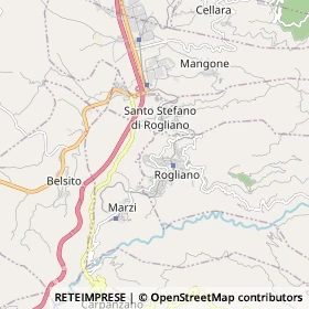 Mappa Santo Stefano di Rogliano