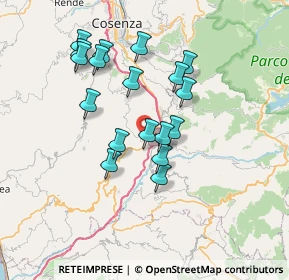 Mappa CDA, 87030 Belsito CS, Italia (6.96667)