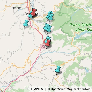 Mappa Strada Statale 19 delle Calabrie, 87056 Santo Stefano di Rogliano CS, Italia (8.2055)