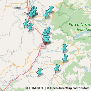 Mappa Strada Statale 19 delle Calabrie, 87056 Santo Stefano di Rogliano CS, Italia (9.5095)
