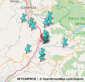 Mappa 87057 Scigliano CS, Italia (5.51267)