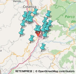 Mappa Sp Ex Ss 108 Km 44 + 510, 87030 Belsito CS, Italia (6.008)