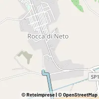 Kaart Rocca di Neto
