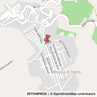 Mappa Viale Aldo Moro, 29, 88821 Rocca di Neto KR, Italia, 88821 Rocca di Neto, Crotone (Calabria)