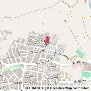 Mappa Via Logudoro, 36, 09012 Capoterra CA, Italia, 09012 Capoterra, Cagliari (Sardegna)