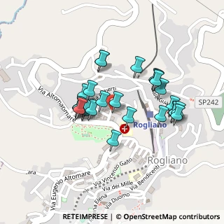 Mappa Via Martiri di Tien An Men, 87054 Rogliano CS, Italia (0.2)