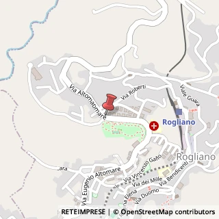 Mappa Via eugenio altomare 35, 87054 Rogliano, Cosenza (Calabria)