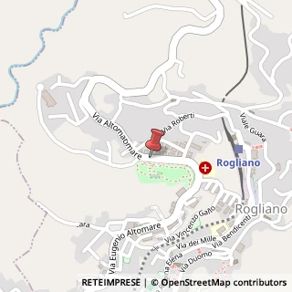 Mappa Via Palermo, 110, 87054 Rogliano, Cosenza (Calabria)