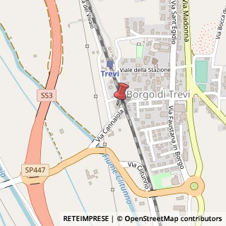 Mappa Via Cannaiola, 46, 06039 Trevi, Perugia (Umbria)