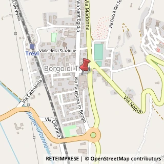 Mappa Via Cannaiola, snc, 06039 Trevi, Perugia (Umbria)