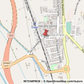 Mappa Via Cannaiola, 1, 06039 Trevi, Perugia (Umbria)
