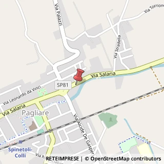 Mappa Via Salaria, 124, 63078 Spinetoli, Ascoli Piceno (Marche)