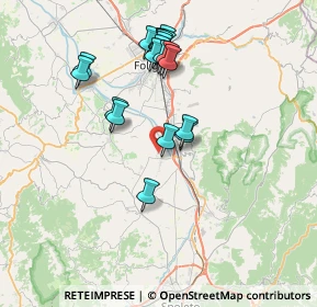 Mappa Via Cavanella, 06039 Trevi PG, Italia (7.412)