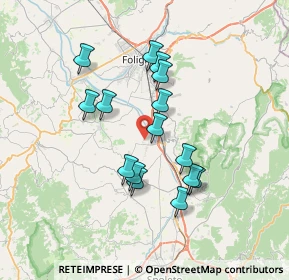 Mappa Via Cavanella, 06039 Trevi PG, Italia (6.358)