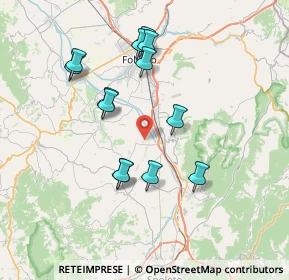 Mappa Via Cavanella, 06039 Trevi PG, Italia (7.32154)