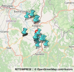 Mappa Via Cavanella, 06039 Trevi PG, Italia (10.334)