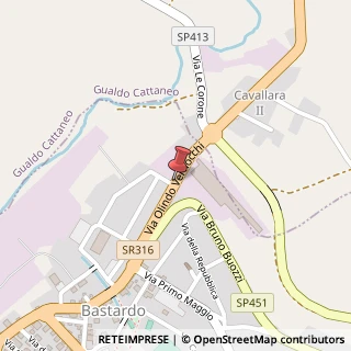 Mappa Via Vernocchi Olindo, 10, 06030 Giano dell'Umbria, Perugia (Umbria)