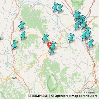 Mappa Via Vernocchi Olindo, 06030 Giano Dell'umbria PG, Italia (11.3155)
