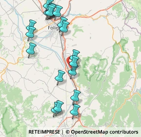 Mappa Via Roma, 06039 Trevi PG, Italia (9.4625)
