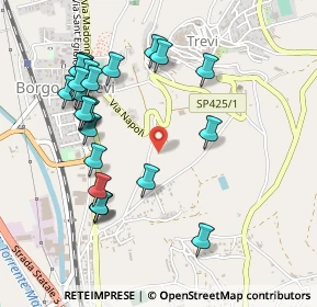Mappa Via Roma, 06039 Trevi PG, Italia (0.56154)