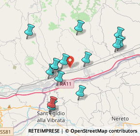 Mappa 63030 Colli del Tronto AP, Italia (3.90786)