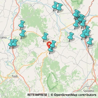Mappa Via Antonio Gramsci, 06030 Bastardo PG, Italia (11.4655)