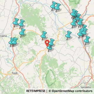 Mappa Via dell'Artigianato, 06030 Giano Dell'umbria PG, Italia (11.535)