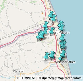 Mappa Via dei Mille, 64010 Colonnella TE, Italia (3.379)