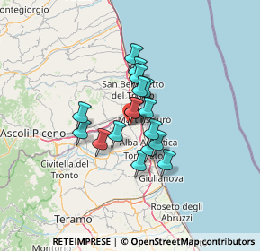 Mappa Via dei Mille, 64010 Colonnella TE, Italia (8.72471)