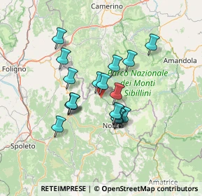 Mappa 06047 Preci PG, Italia (11.24778)