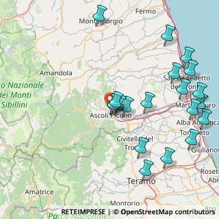 Mappa Strada Frazione Colonnata, 63100 Ascoli Piceno AP, Italia (19.683)