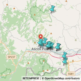 Mappa Strada Frazione Colonnata, 63100 Ascoli Piceno AP, Italia (3.69583)