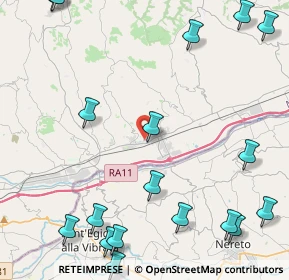 Mappa Via Dell`Artigianato, 63079 Colli del Tronto AP, Italia (6.762)