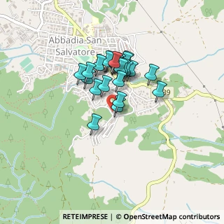 Mappa Via Belvedere, 53021 Abbadia San Salvatore SI, Italia (0.32692)