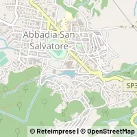 Hartă Abbadia San Salvatore