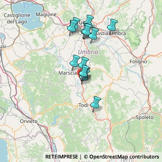 Mappa Vocabolo Piana, 06059 Todi PG, Italia (13.34429)