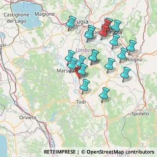 Mappa Vocabolo Piana, 06059 Todi PG, Italia (15.153)