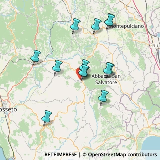 Mappa Strada Provinciale Arcidosso, 58031 Arcidosso GR, Italia (14.93692)